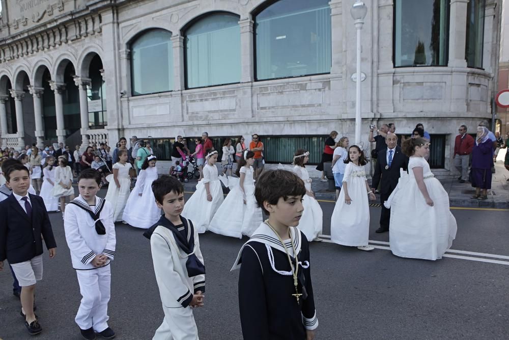 Corpus Christi en la iglesia de San Pedro (Gijón)