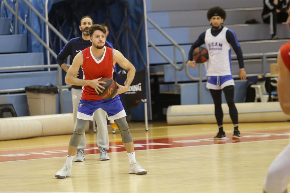 Entrenamiento del UCAM CB abierto al público