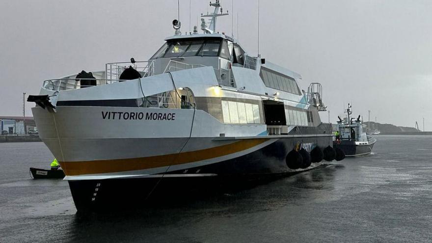 Armón entrega a una naviera italiana el primer ferri híbrido de alta velocidad del mundo