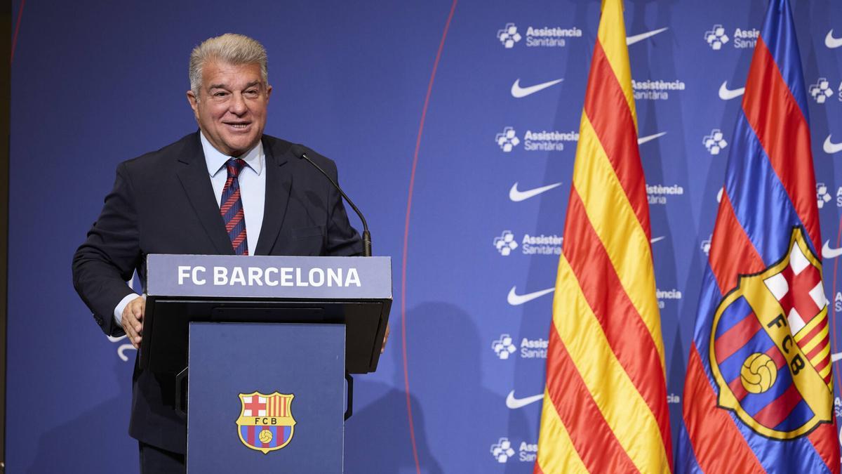 Laporta sigue con sus equilibrios financieros