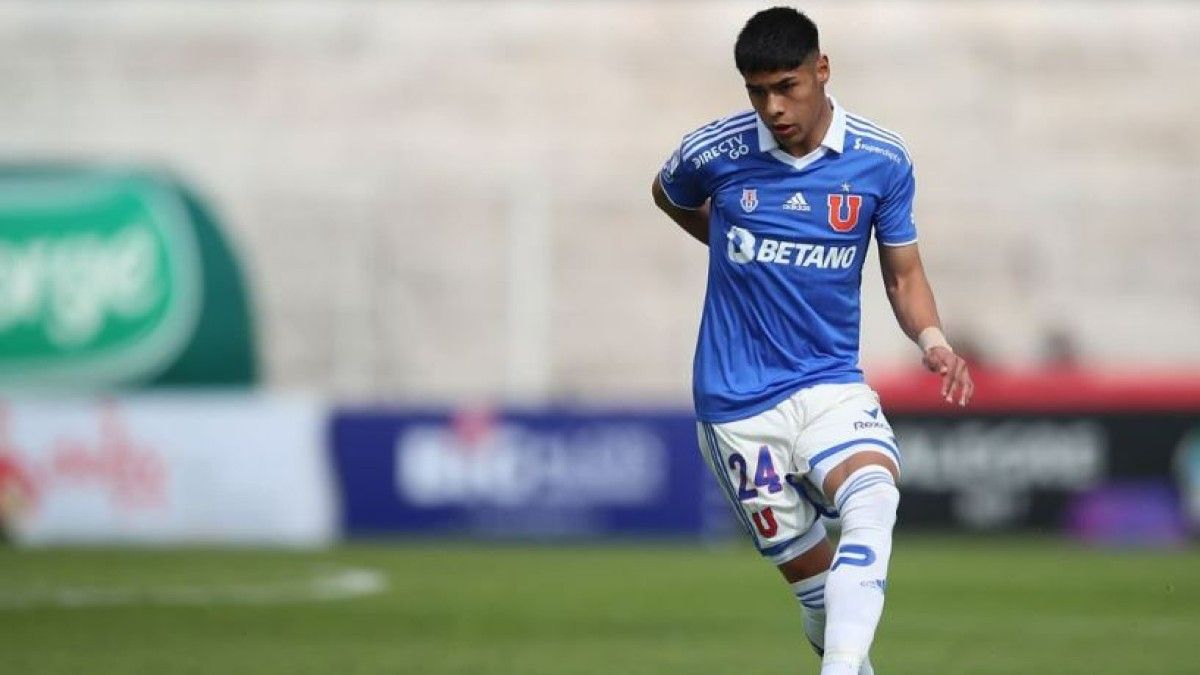 Dario Osorio, jugador de la Universidad de Chile