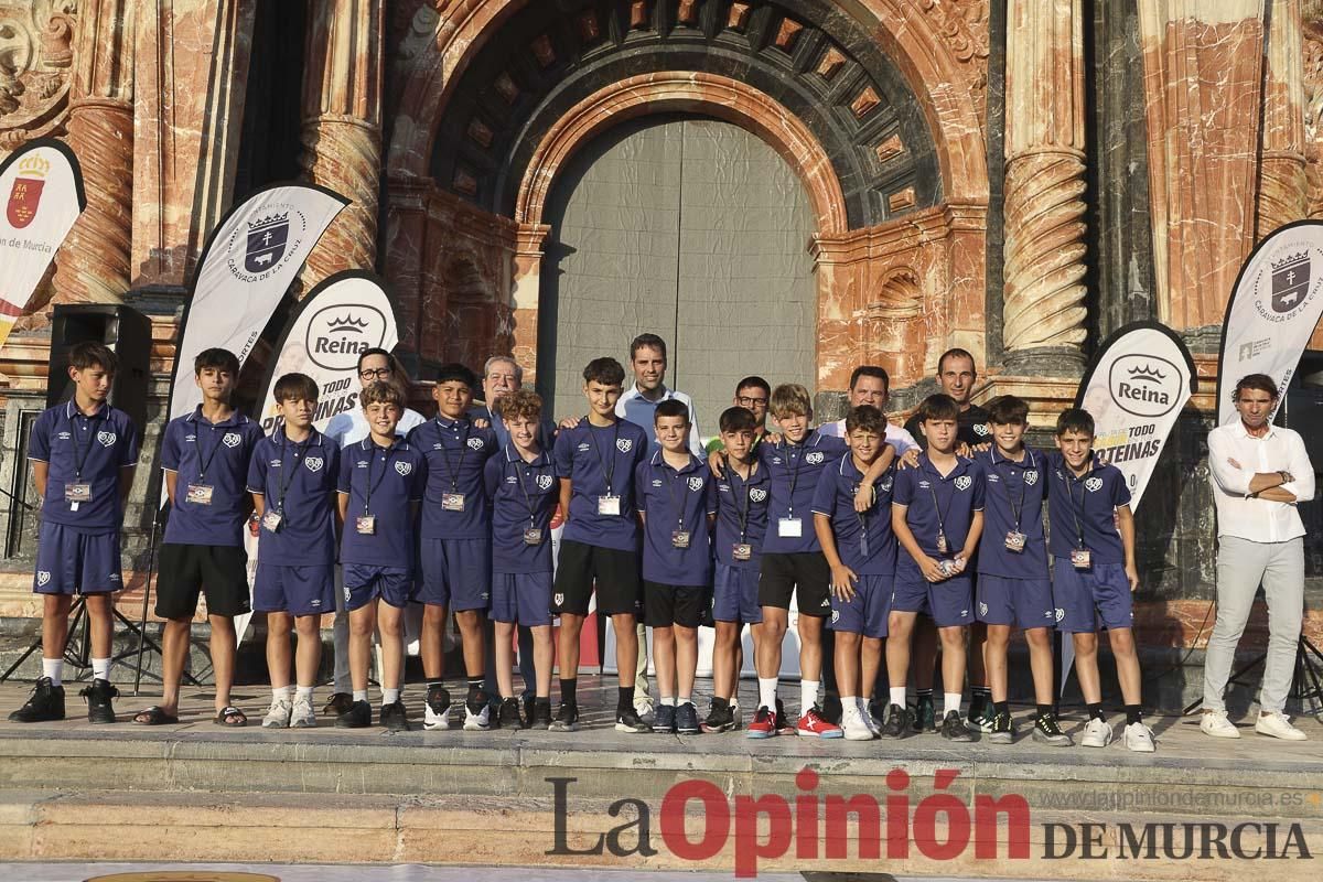 Recepción de la Tomir Cup en Caravaca