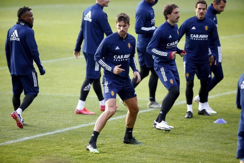 Entrenamiento del Real Zaragoza, 24 de noviembre