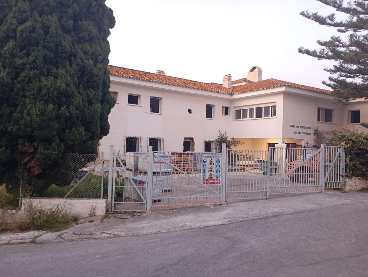 Antigua casa de ejercicios de La Asunción, en El Olivar, donde está previsto el CIMI.
