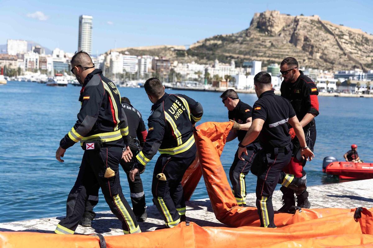 MARSEC-26 mide la coordinación ante emergencias marítimas en el Puerto de Alicante