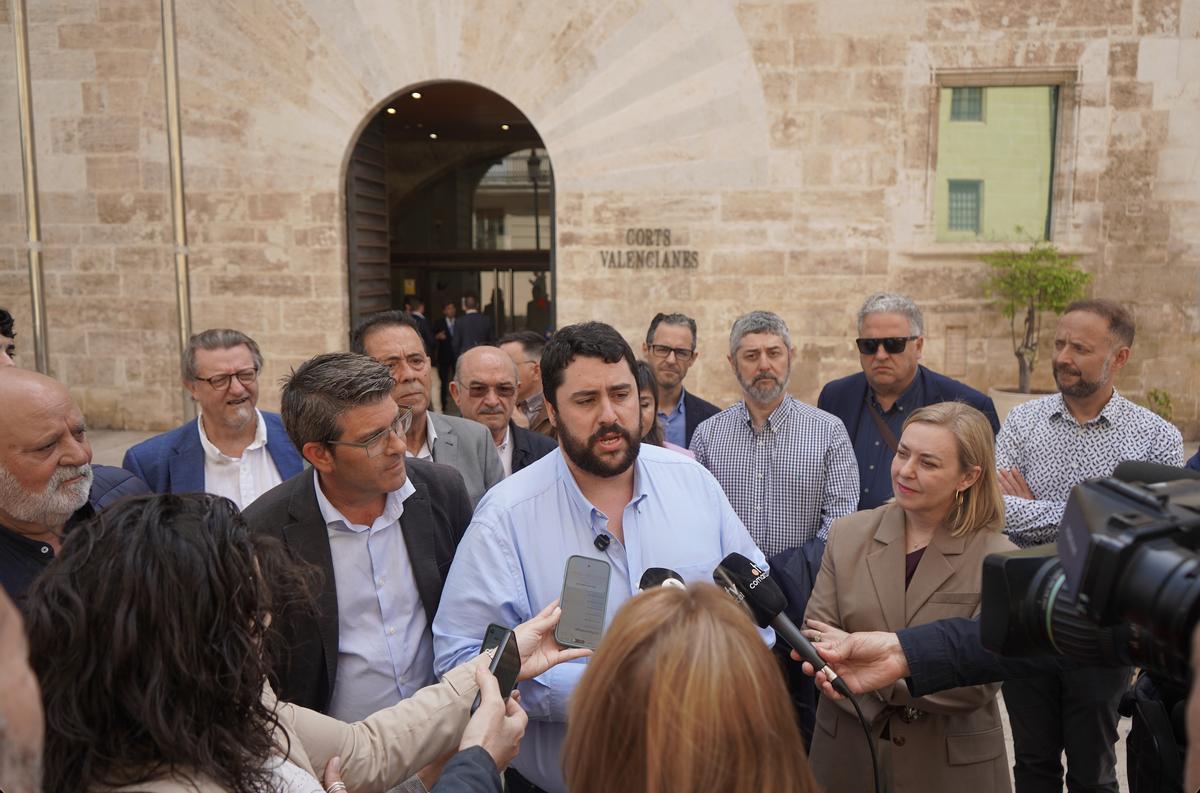 Rodríguez, García y Enguix, ante las Corts.