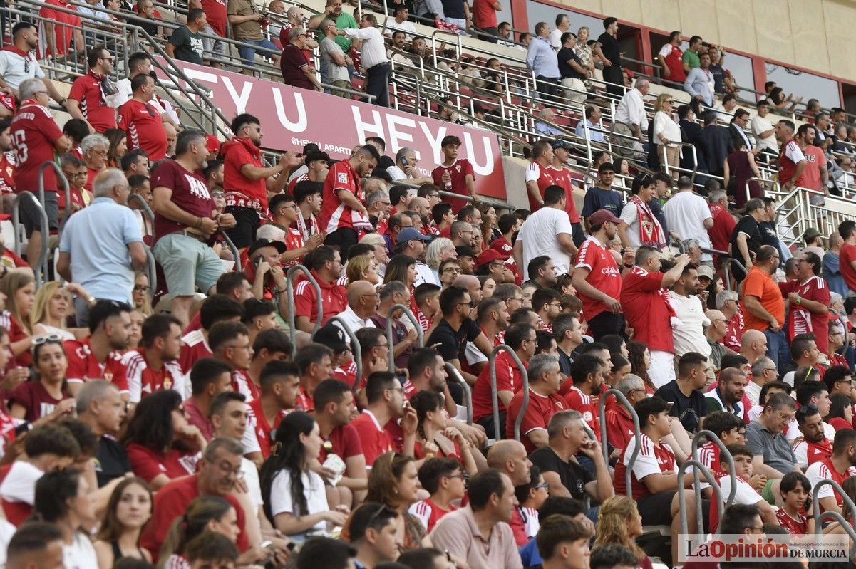 Así fue el encuentro del play off del Real Murcia y el Nástic en la lucha por el ascenso
