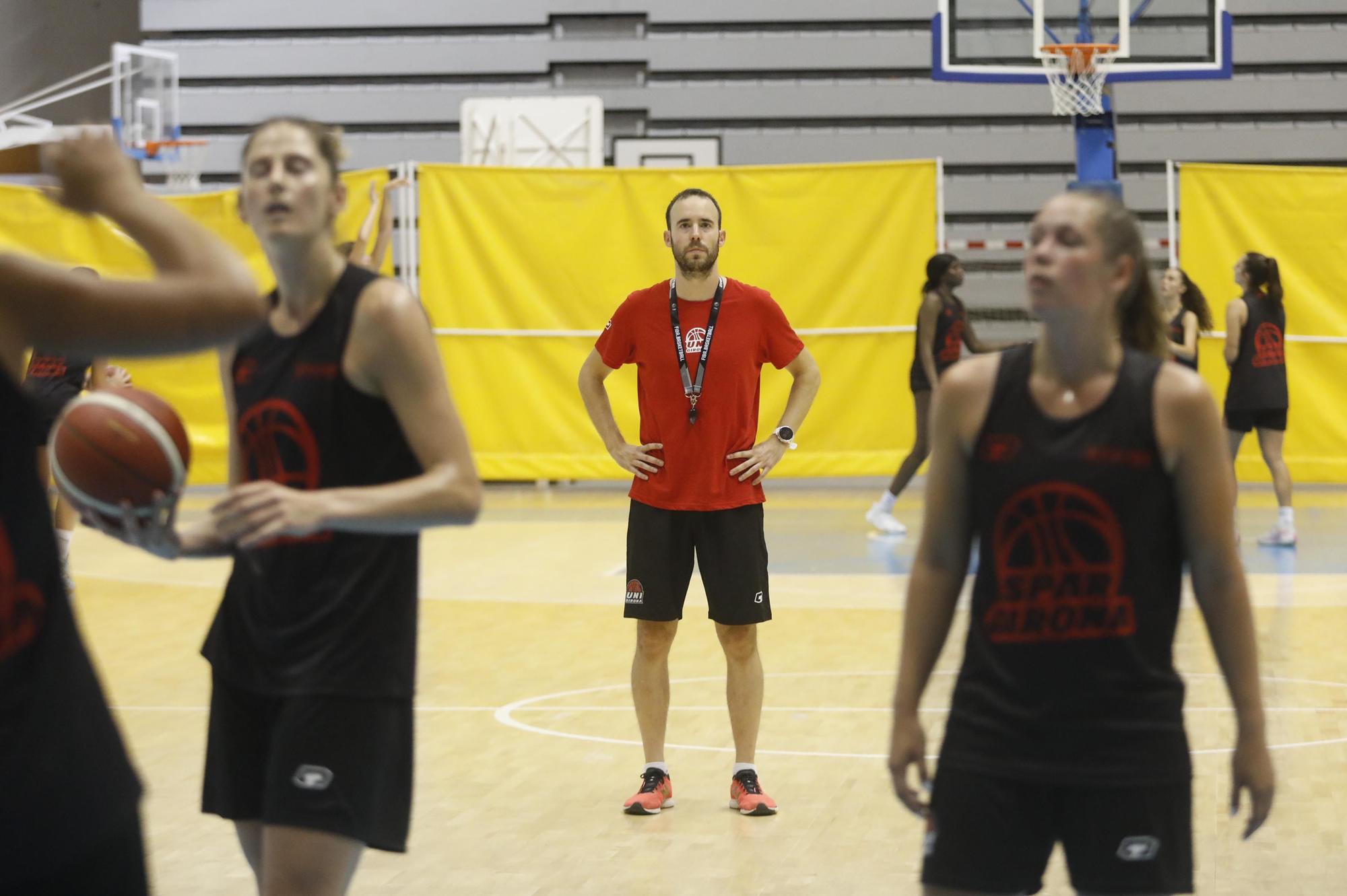 Primer entrenament de l'Spar Girona