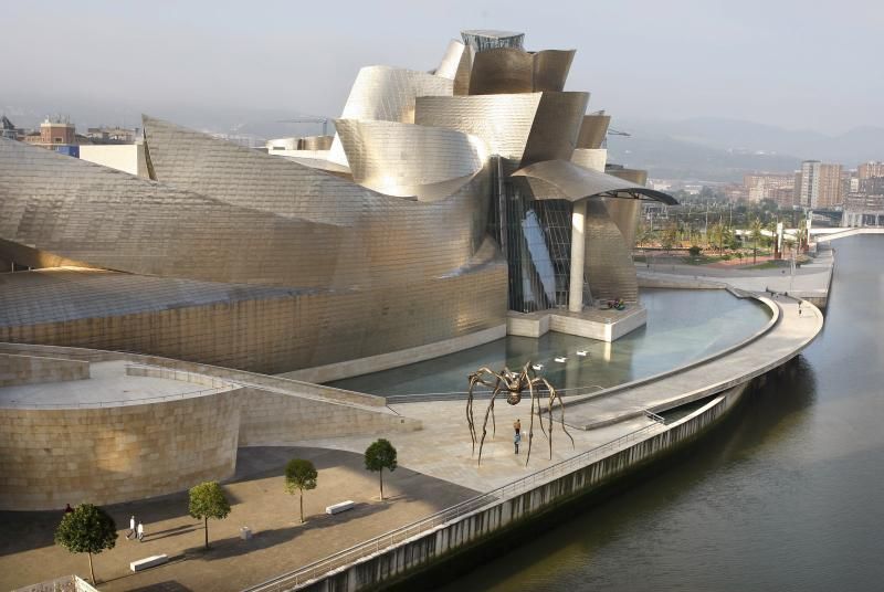 El Museo Guggenheim, en Bilbao, es una de las puntas de lanza del turismo en el País Vasco.