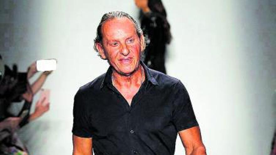 Custo, al acabar el desfile en Nueva York. | // UGO CAMERA