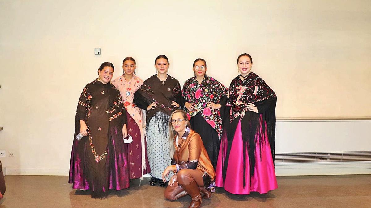 Finalistas de la Escuela de Jota Estilos D’Épila. 