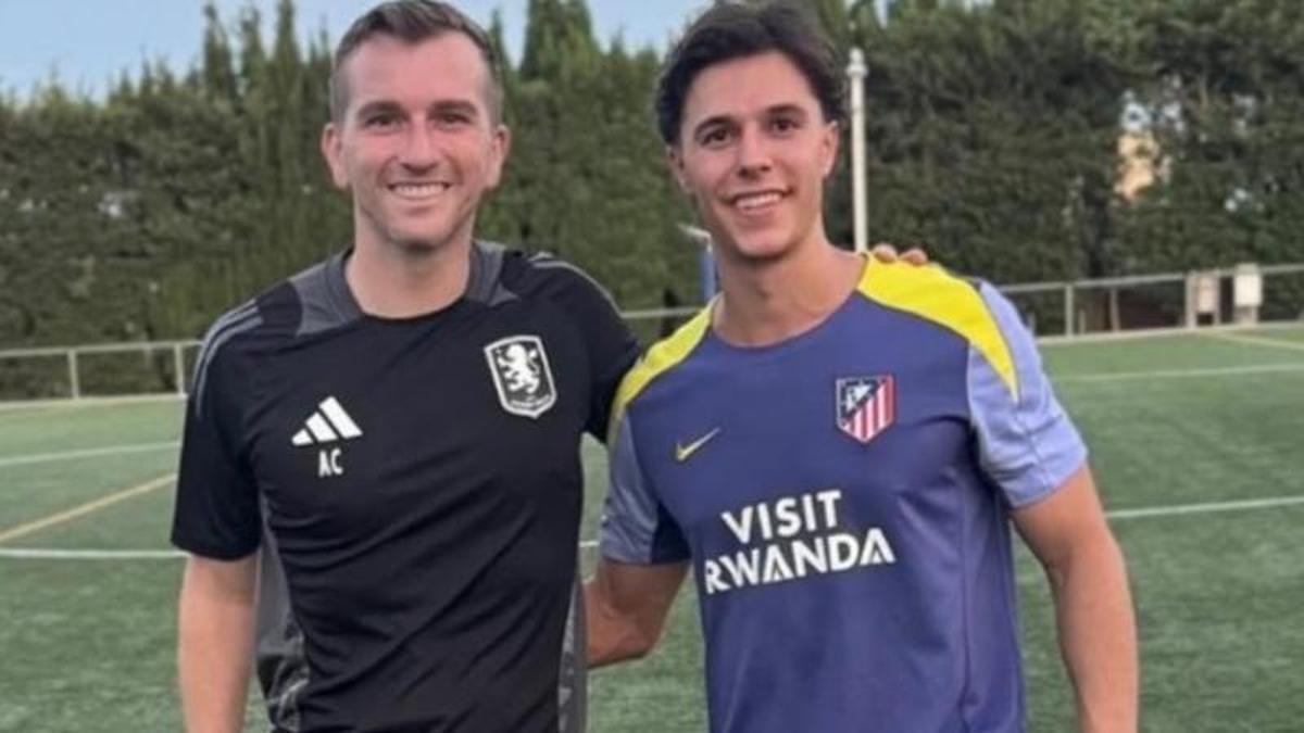 Albert Carbó i Arnau Ortiz entrenen cada estiu al Municipal de Peralada.