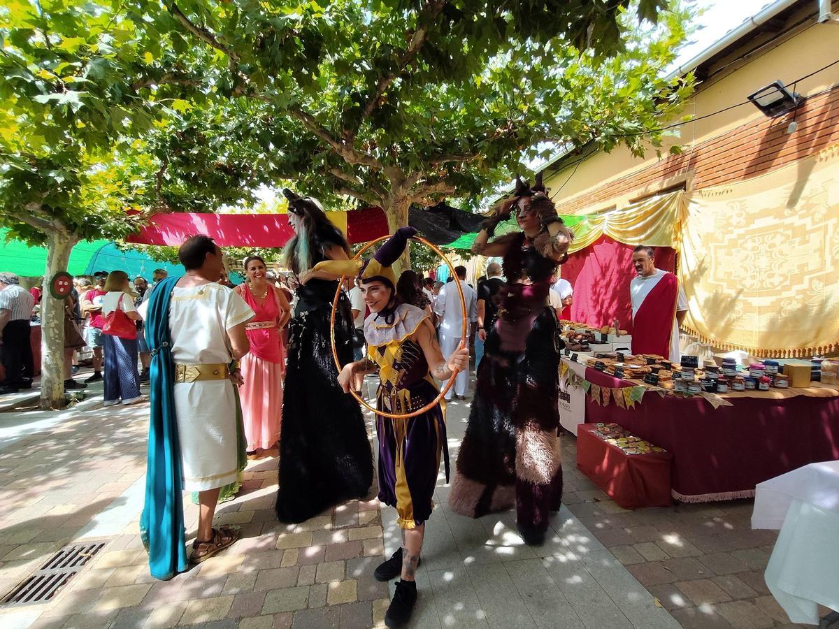 Mercado Astur Romano en Santibáñez de Vidriales.