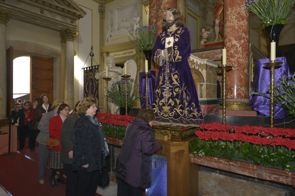 Besapié al Cristo de Medinaceli en San Juan