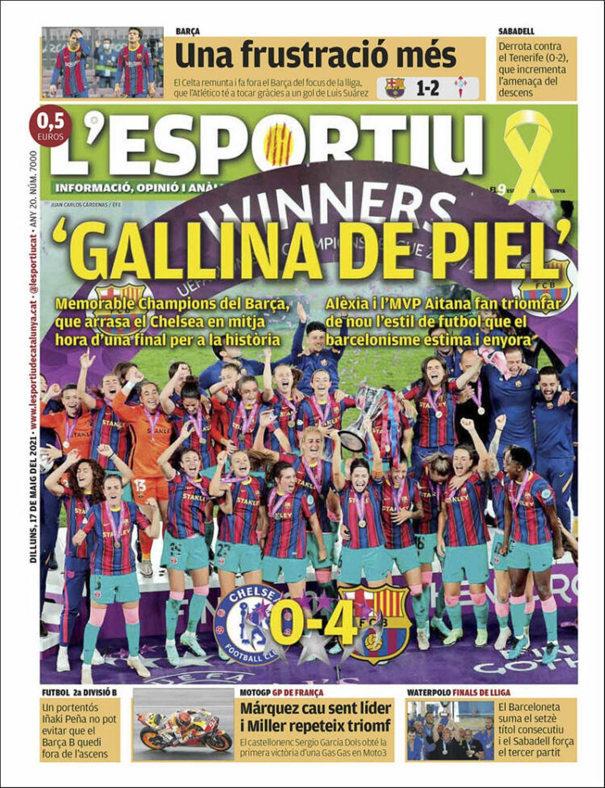 Portada L'Esportiu Portada L'Esportiu