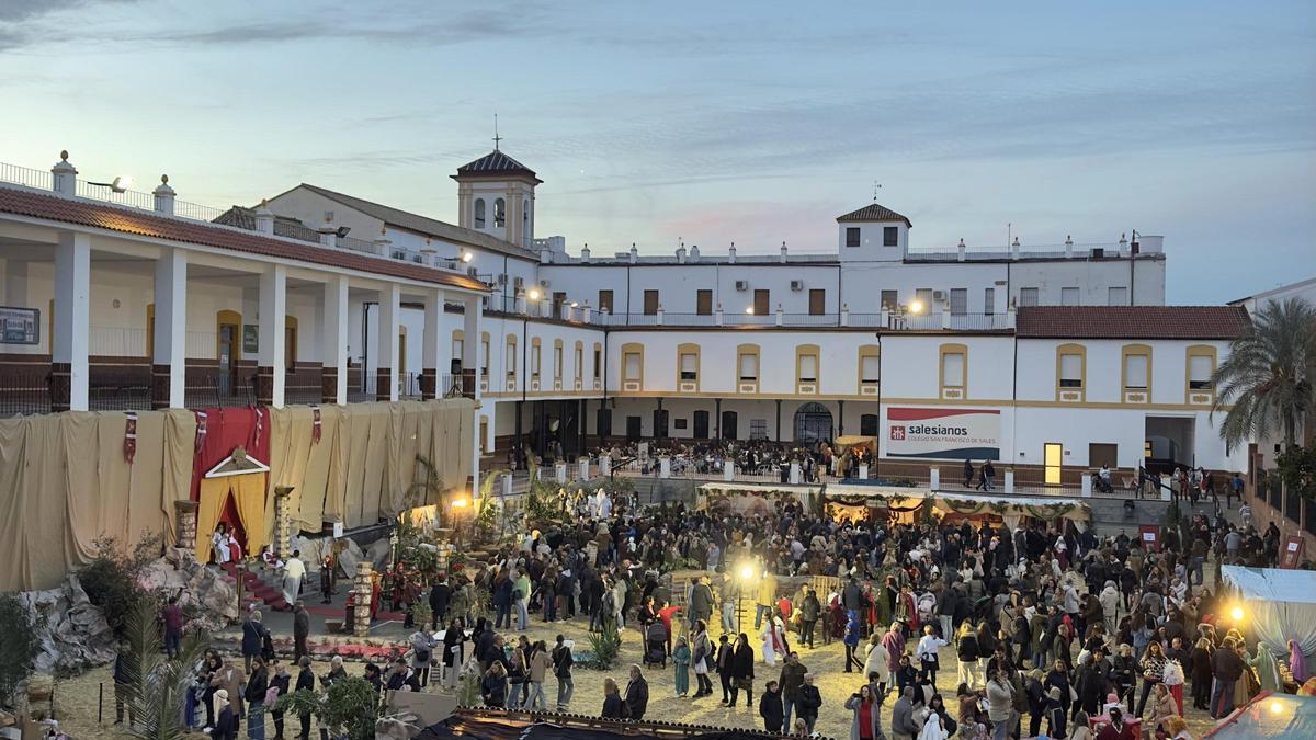 Belén viviente del Colegio Salesianos de Córdoba.