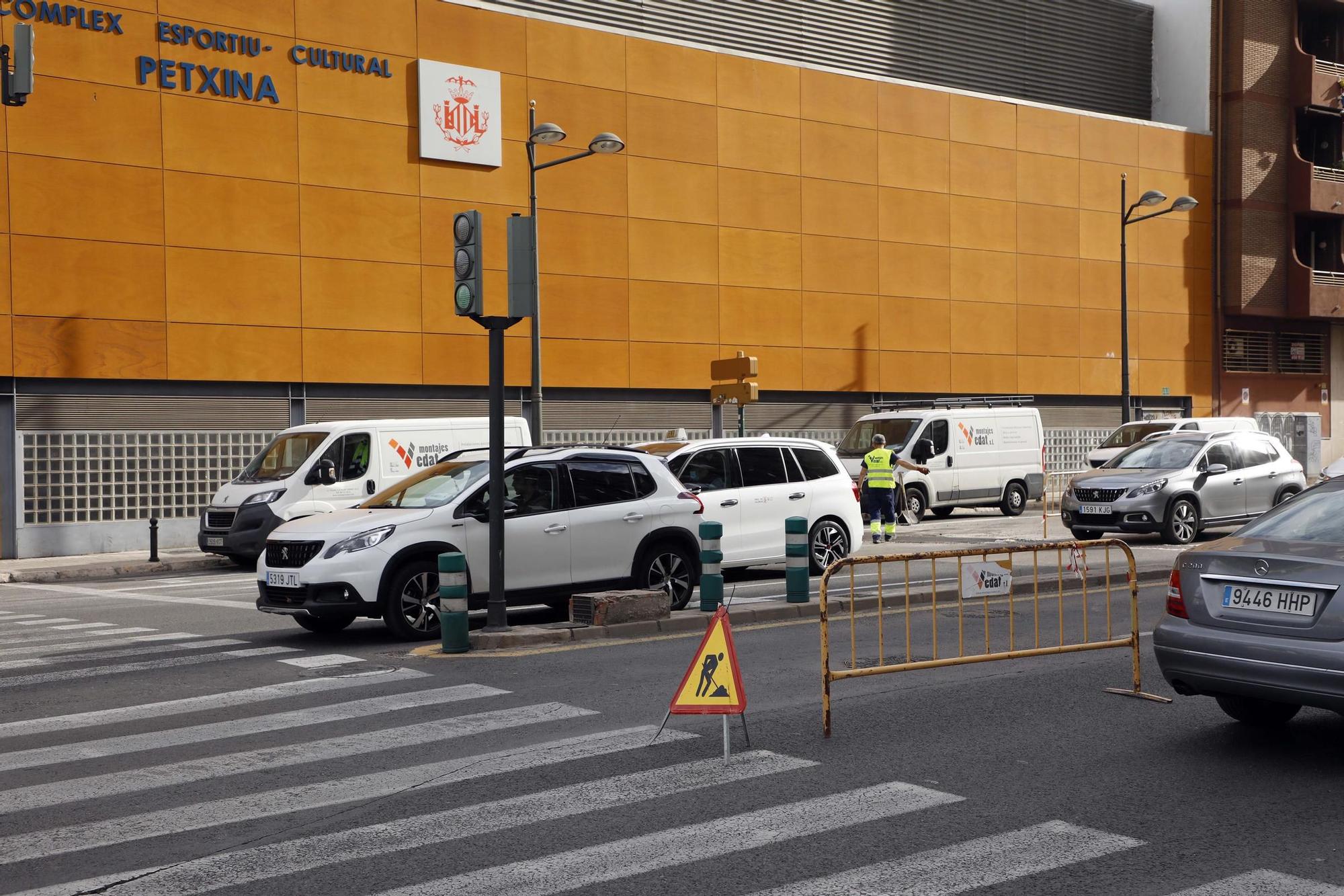 Así empiezan las obras en Pérez Galdós