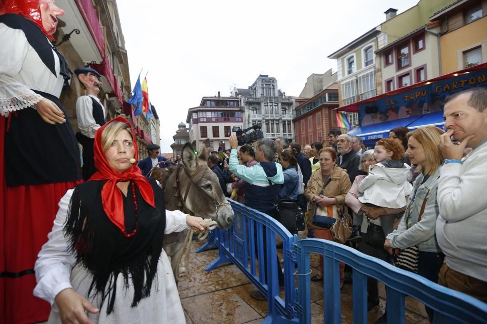 Pregón y chupinazo de las fiestas de San Mateo de Oviedo