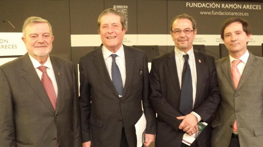 Fernando Valera, Mayor Zaragoza, Juanjo Herrero y Jaime Sols