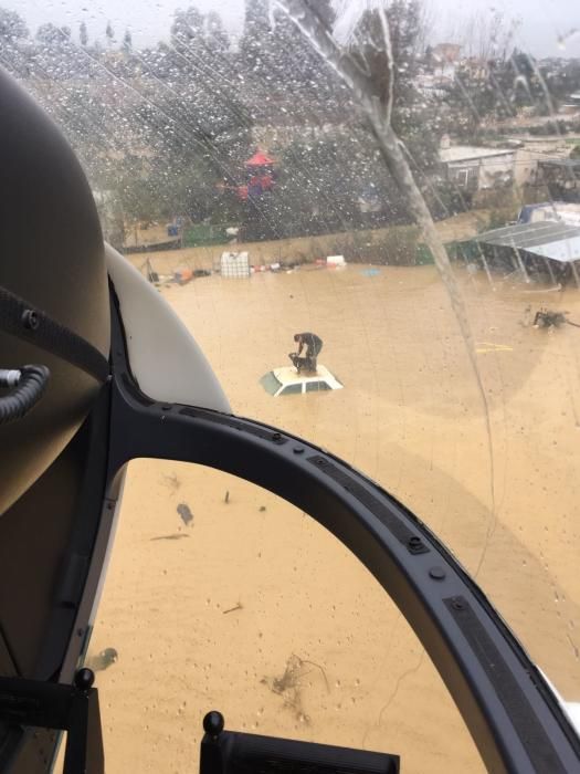 Inundaciones en Málaga 2016