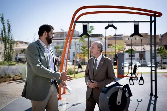 Málaga estrena un nuevo equipamiento deportivo al aire libre en Teatinos