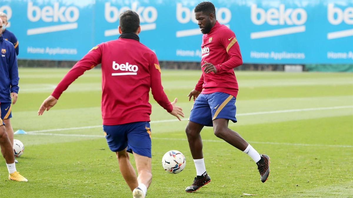 El Barça entrena pensando en Osasuna