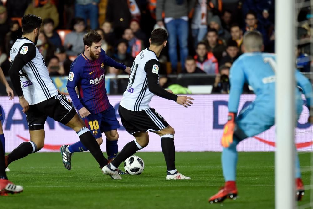 Semifinal de la Copa del Rey: Valencia - Barcelona