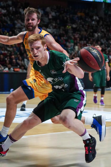 Partido del Unicaja - Gran Canaria Herbalife en el Martín Carpena.