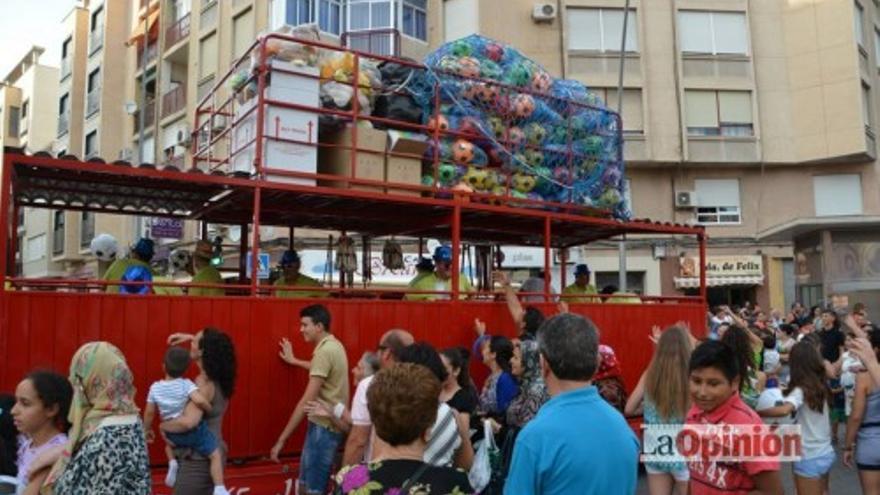 Desfile de Carrozas Fiestas de Cieza 2015