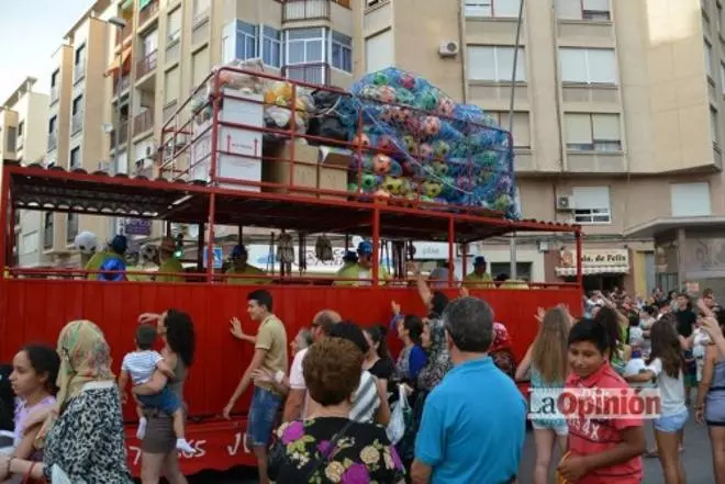 Desfile de Carrozas Fiestas de Cieza 2015