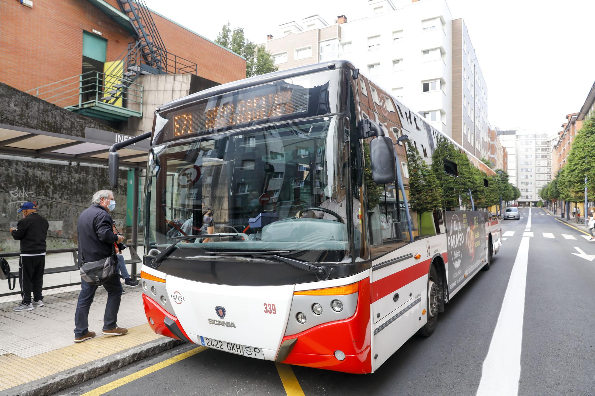 La línea exprés de Emtusa, en marcha