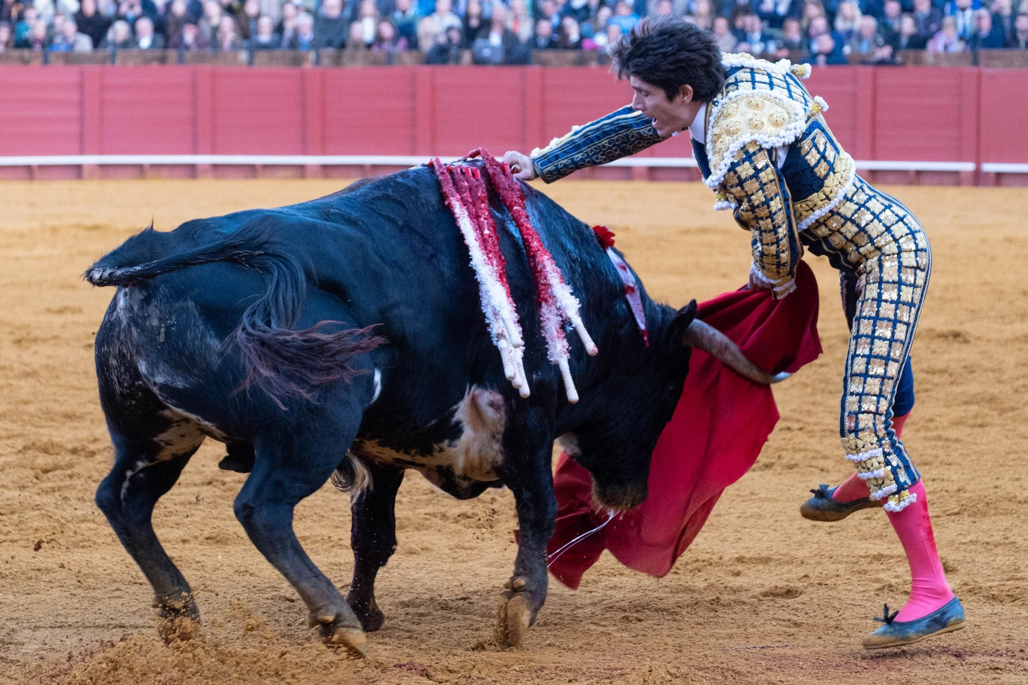 Castella mató de estocada fulminante.