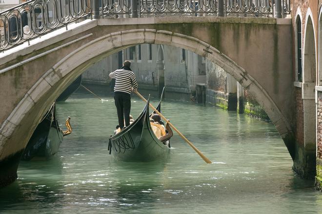 Venecia turistas - Paseo en góndola
