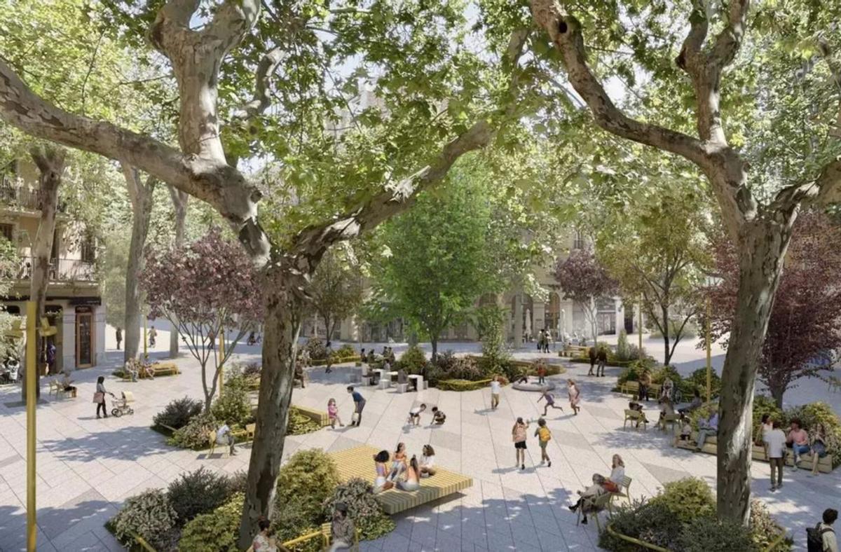 La primera superilla de l’Eixample, a Sant Antoni, renaixerà el 2027