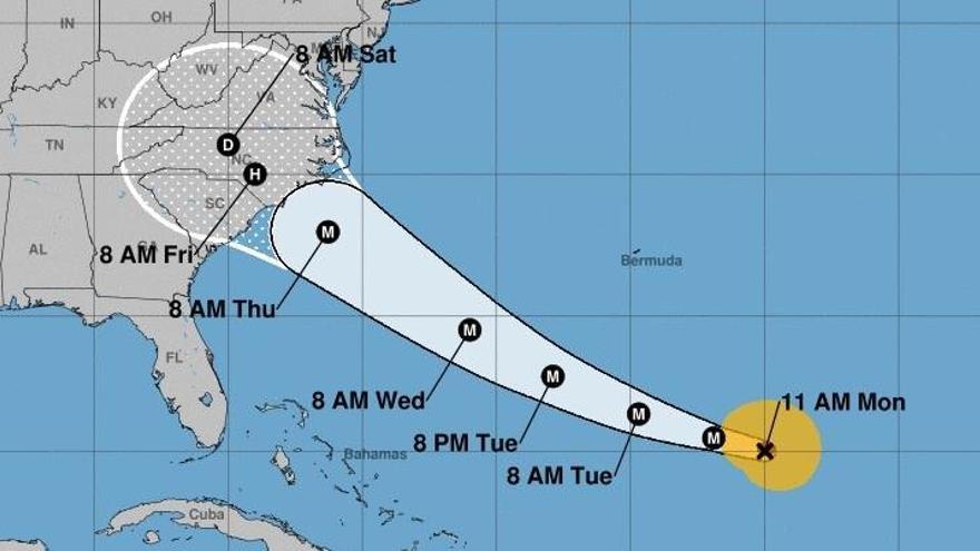 El huracán Florence se dirige a Estados Unidos.