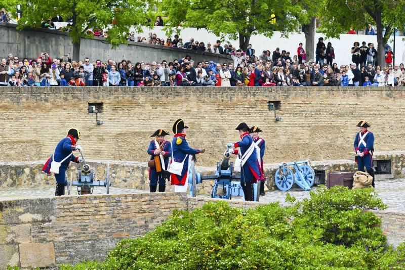 Recreación de la Batalla de Los Sitios en Zaragoza