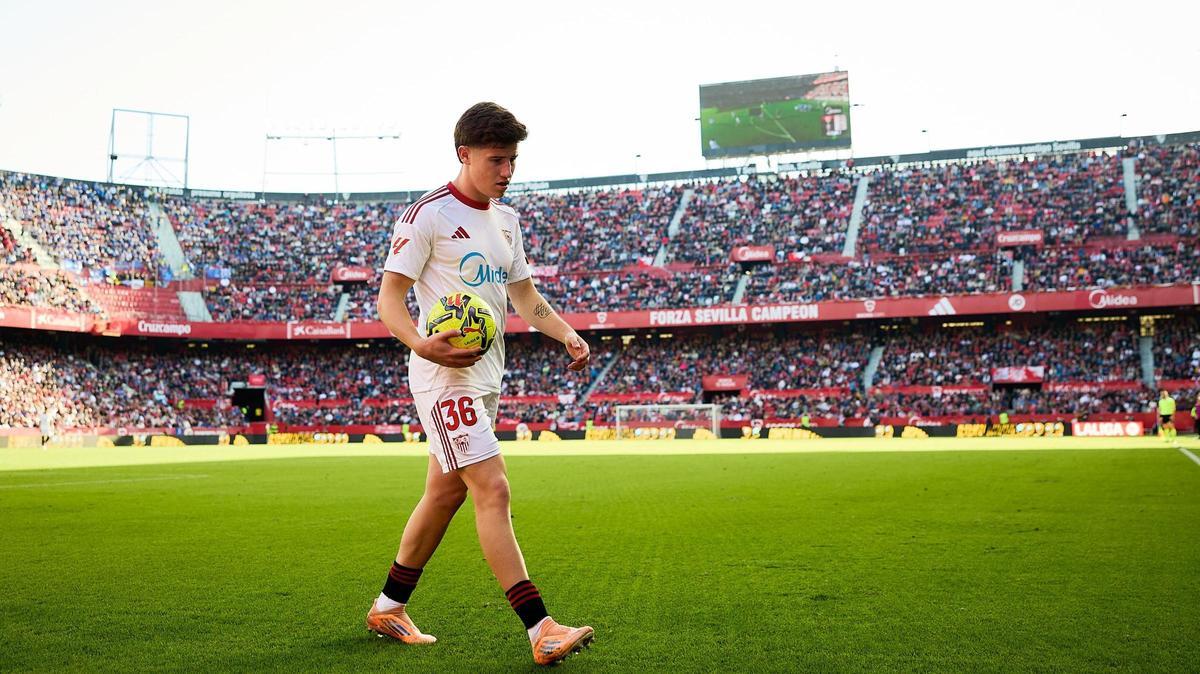 Oso en el duelo contra el Oviedo