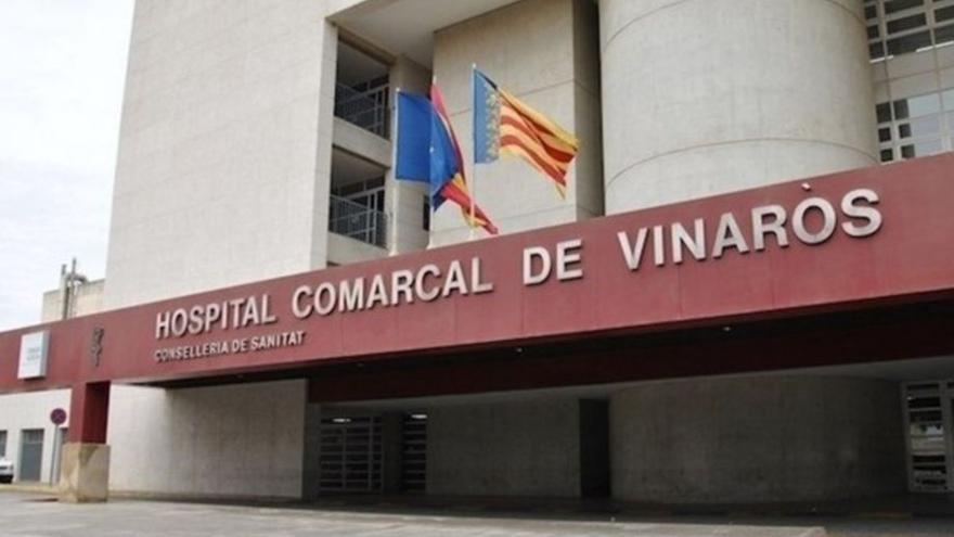 Fachada del Hospital Comarcal de Vinaròs, en una imagen de archivo. | MEDITERRÁNEO