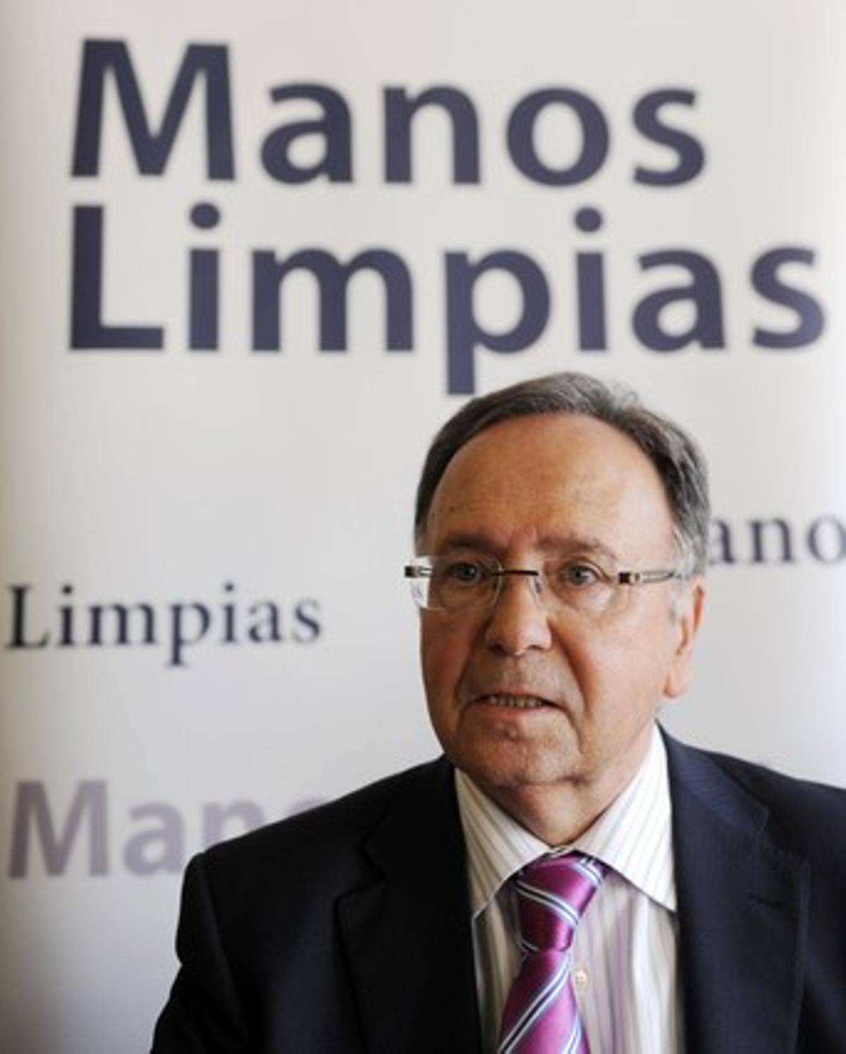 El secretari general del sindicat Manos Limpias, Miguel Bernad.