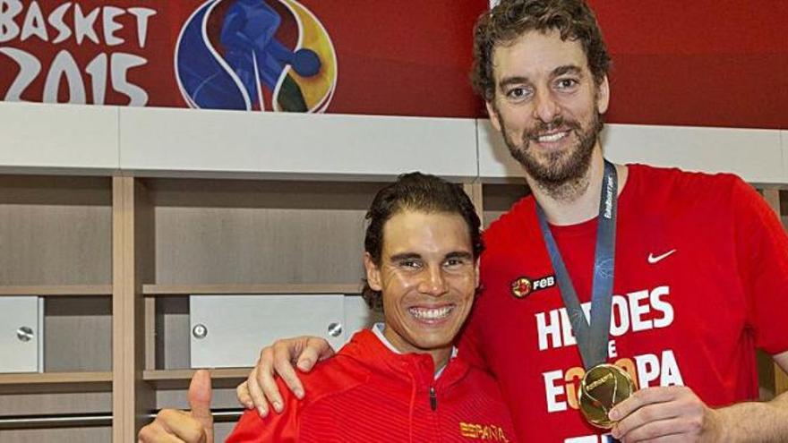 Nadal y Gasol unen fuerzas contra el coronavirus