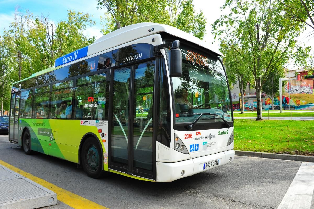 Un bus de Sant Cugat del Vallès