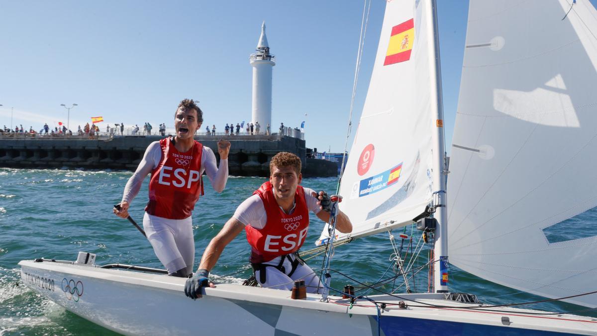 Jordi Xammar y Nicolás Rodríguez ganan el bronce en 470 de vela