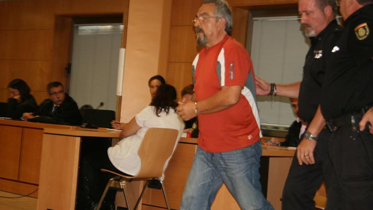 Jesús Cristo Ponce durante el juicio en octubre del 2013