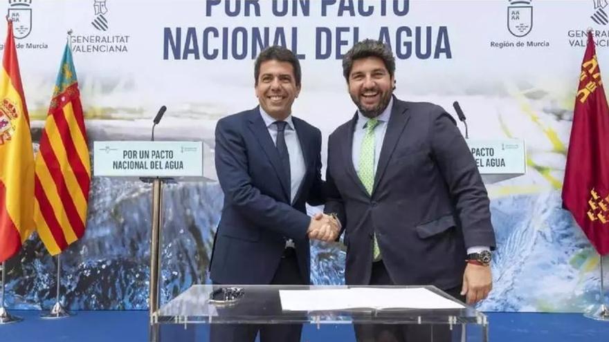 El Consell alegará junto a Murcia y Andalucía contra el decreto que regula el trasvase Tajo-Segura