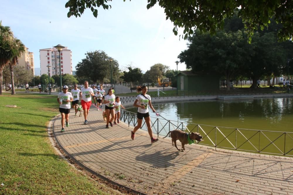 El Parque Huelin ha acogido la primera edición de un evento destinado a las mascotas y a sus dueños, con carreras en diversas categorías, actividades gratuitas y numerosos stands