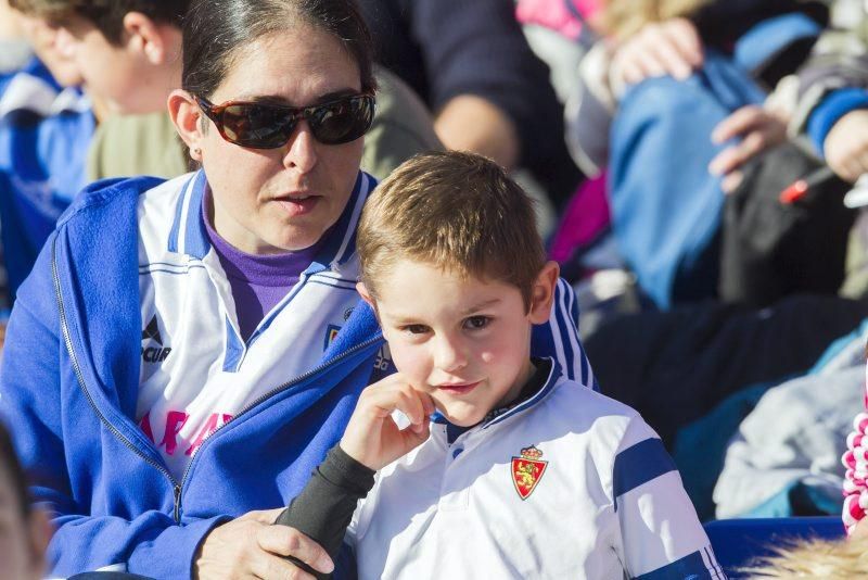 Entrenamiento de puertas abiertas del Real Zaragoza