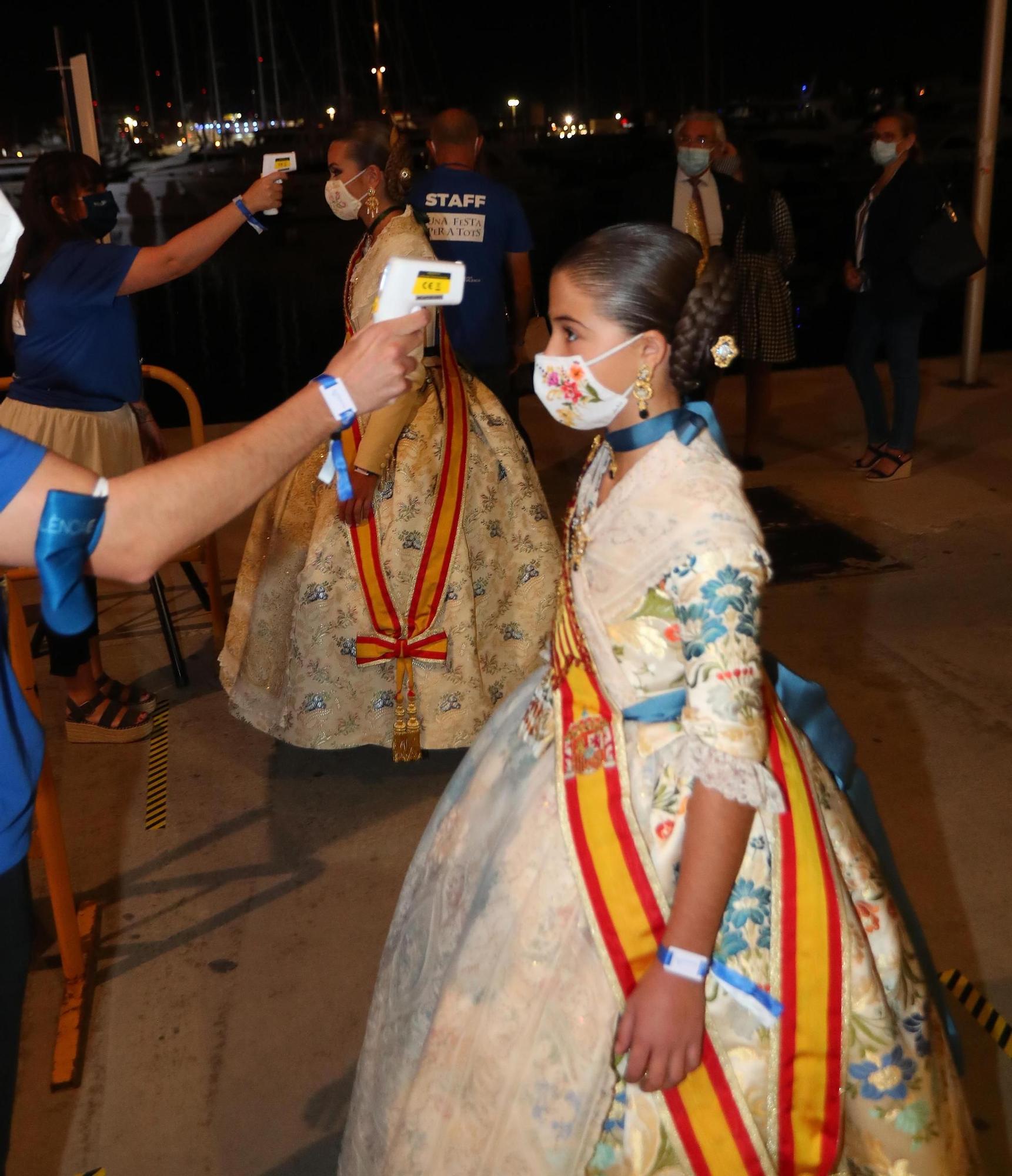 Inauguración de la Festa per a Tots de las Fallas de Especial con medidas de seguridad