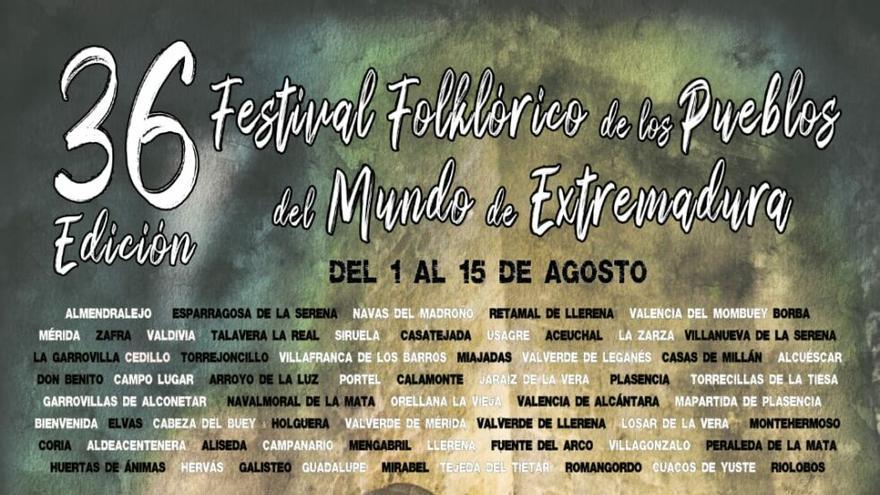 36º Festival Folklórico de los Pueblos del Mundo de Extremadura