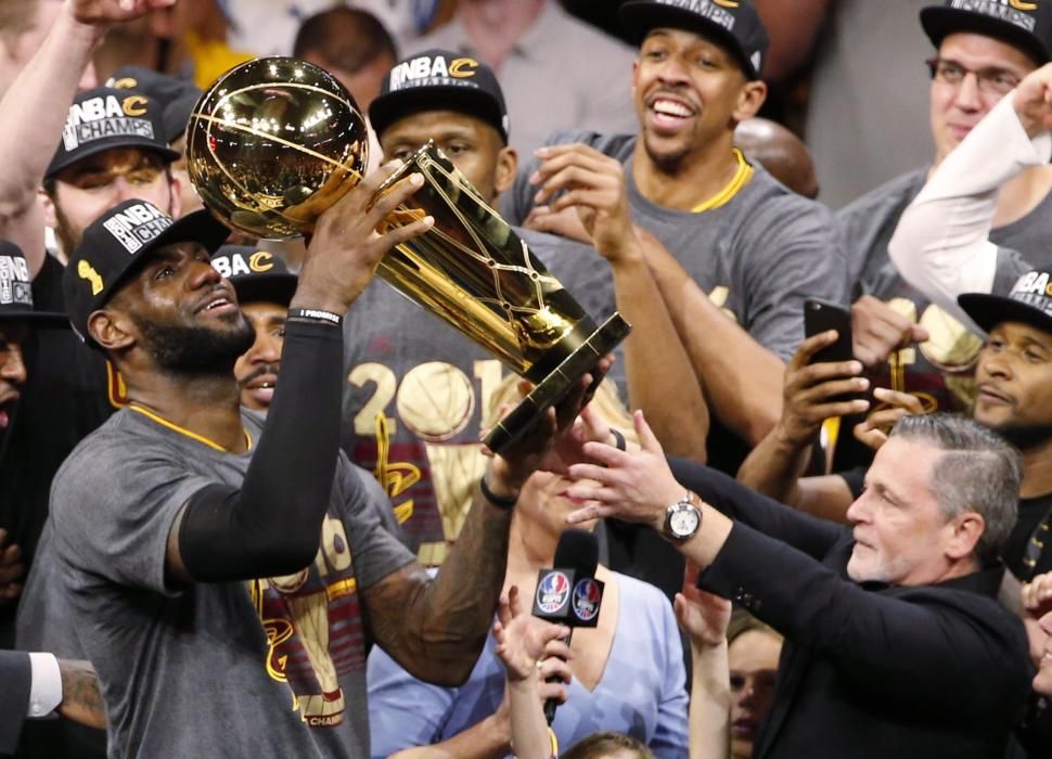 Los Cavaliers, campeones de la NBA