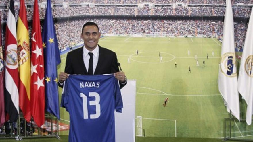 Keylor Navas ya es jugador del Real Madrid